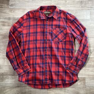 Outdoor Casuals Men’s Button Up Shirt Long sleeve Flannel Size XL